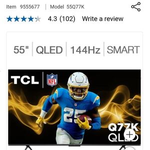 🛍10 for $10 TCL Slim Black Smart TV STAND ONLY